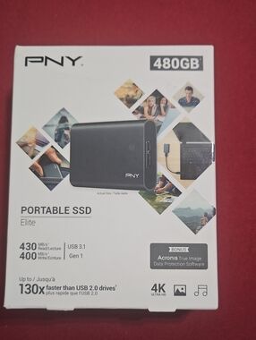Elite Portable SSD 480GB - Black